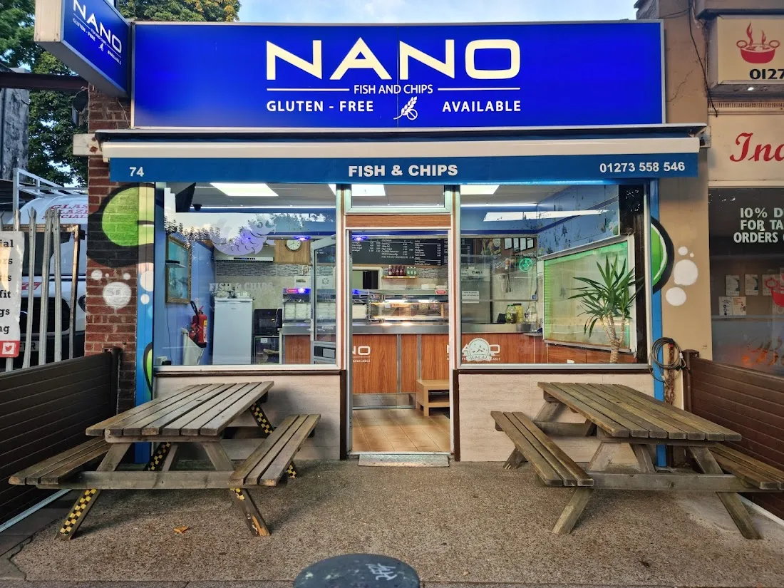 NANO FISH & CHIPS (Gluten-free) Brighton